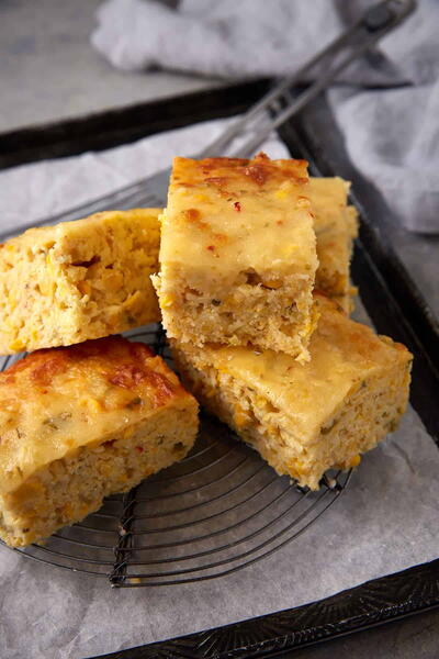 Easy Mexican Cornbread With Buttermilk And Creamed Corn