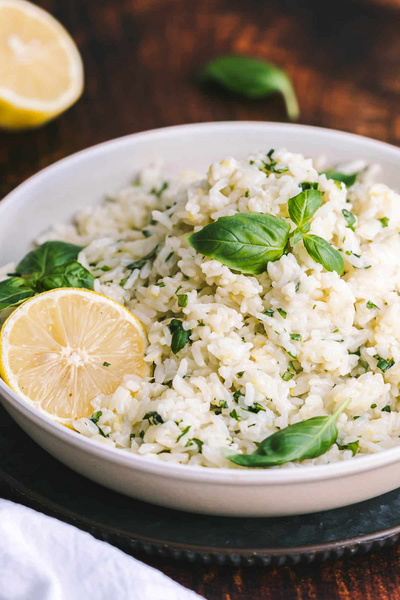 Lemon Basil Rice