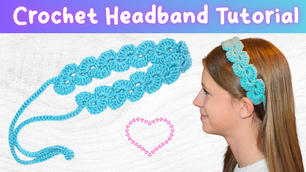 Crochet Shell Headband