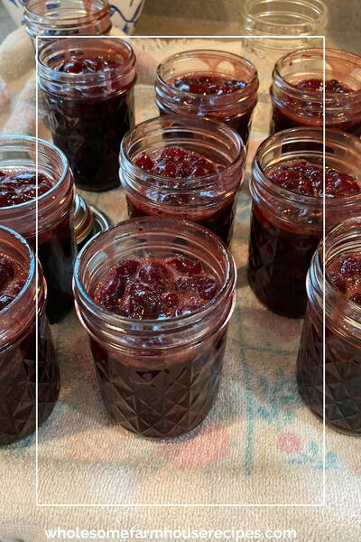 Decadent Chocolate Cherry Jam