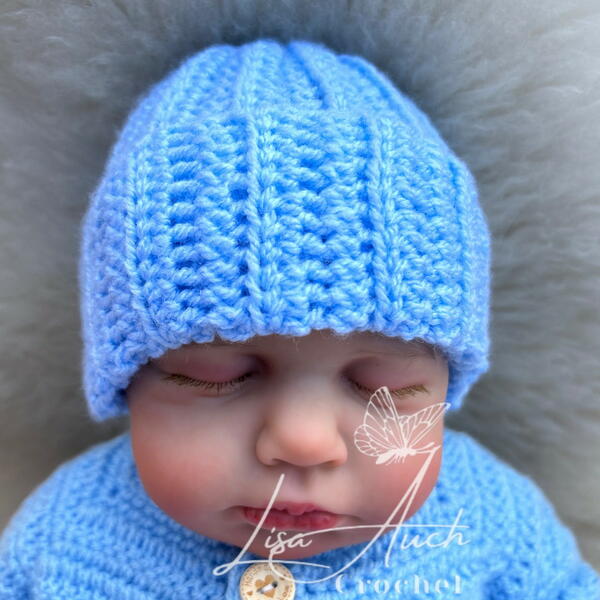Easiest Crochet Baby Hat Pattern Beginner Friendly