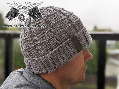 Knit & Purl Hat Pattern