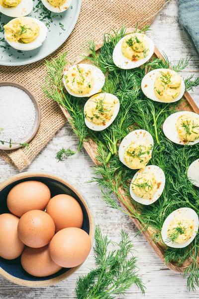 Deviled Eggs Without Mustard
