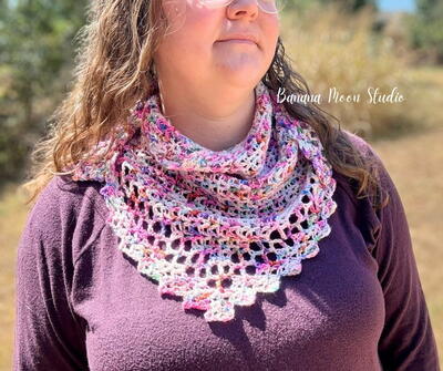 Tribbey Triangle Scarf