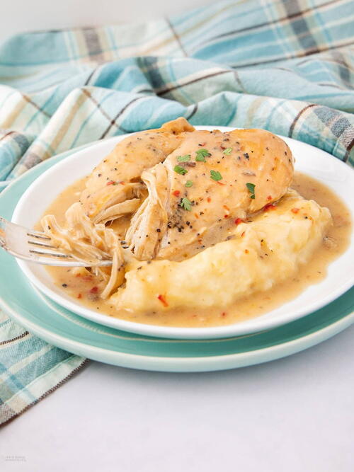 Creamed Chicken In Slow Cooker