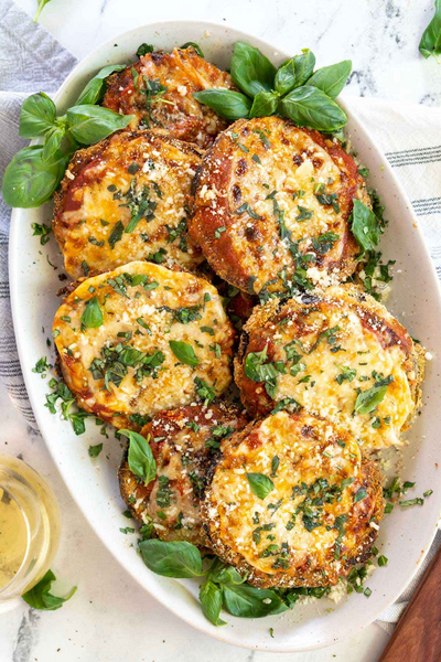 Gluten-free Eggplant Parmesan
