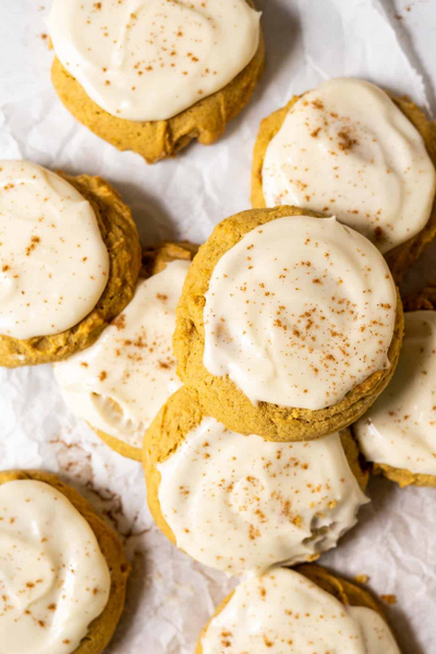 Gluten-free Pumpkin Cookies With Maple Frosting