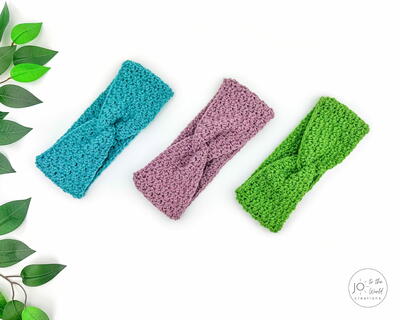 Simple Ear Warmer Crochet Pattern
