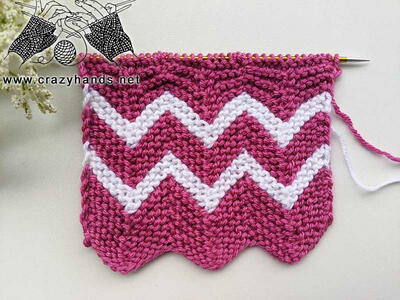 Chevron Stitch Pattern