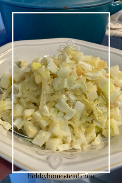 Simple Apple Cabbage Slaw Recipe For Everyday Meals