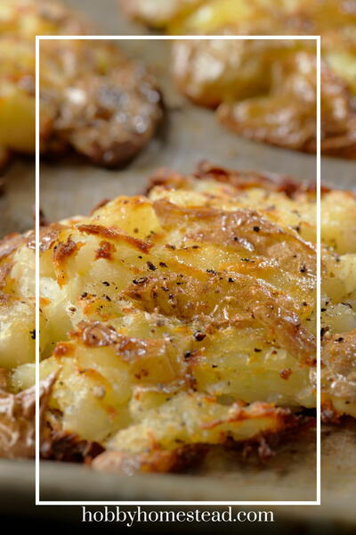 Wholesome Smashed Potatoes With Honey Mustard Sauce