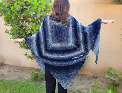 Ocean Depths Shawl