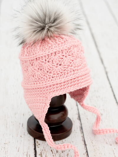 La Vie En Rose Earflap Hat