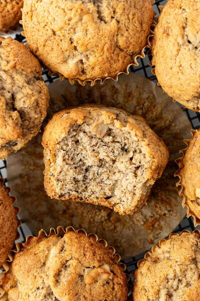 Apple Banana Muffins