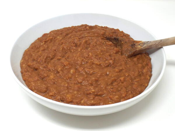 Stovetop Smashed Pinto Beans