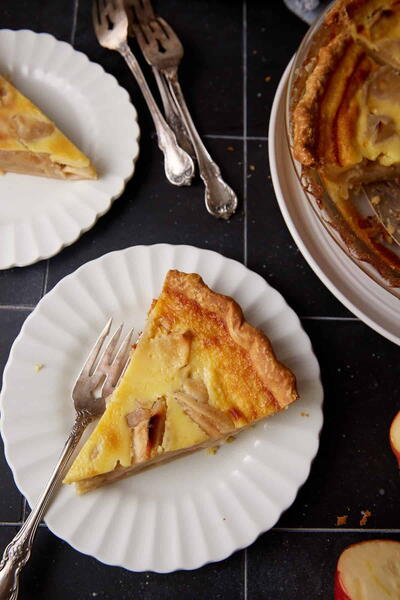 Apple Custard Pie