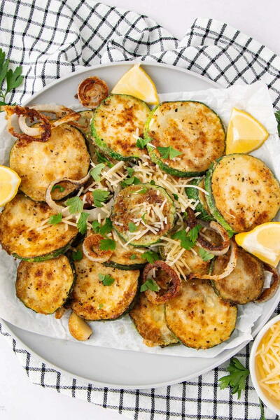 Pan Fried Zucchini