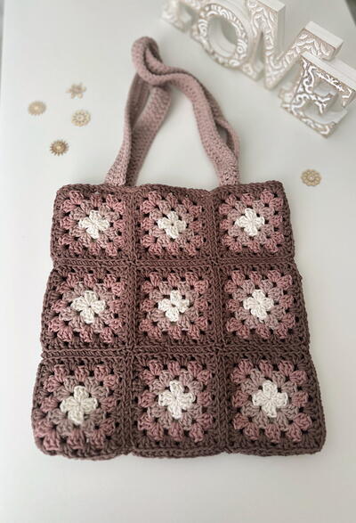 Cinnamon Squares Tote Bag