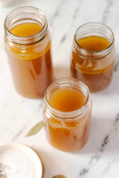 Homemade Turkey Stock From A Carcass