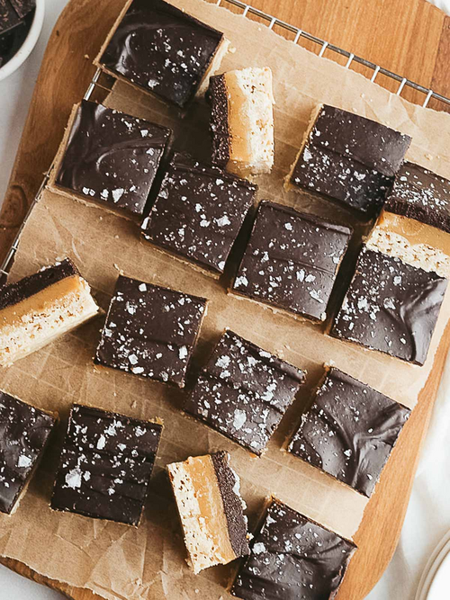 Gluten Free Millionaire Shortbread