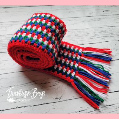 Weave Free Granny Scarf
