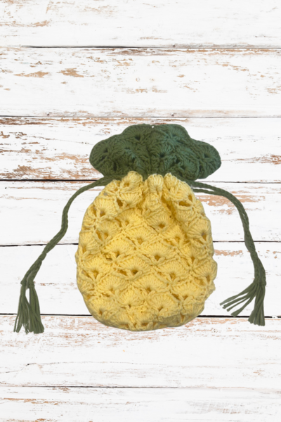 Pineapple Pouch Drawstring Bag
