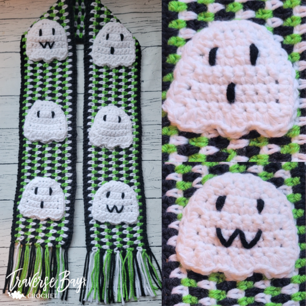 Ghost Fringe Scarf