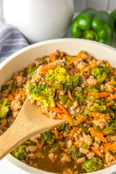 Ground Turkey Teriyaki