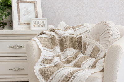Parfait Vintage Style Baby Blanket
