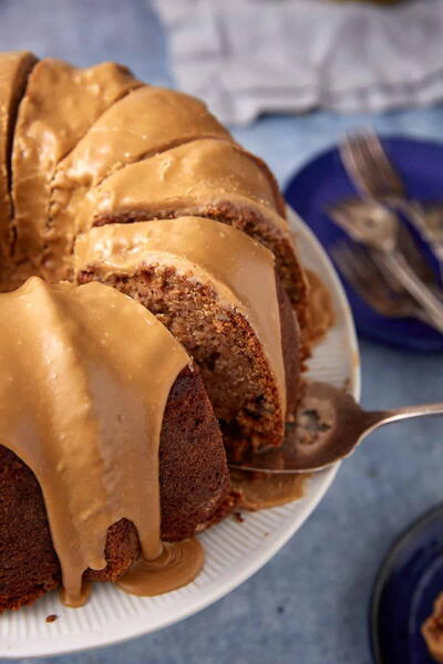 Old-fashioned Applesauce Cake With Butterscotch Frosting