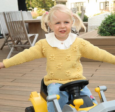 Pops Of Petals Childs Jumper