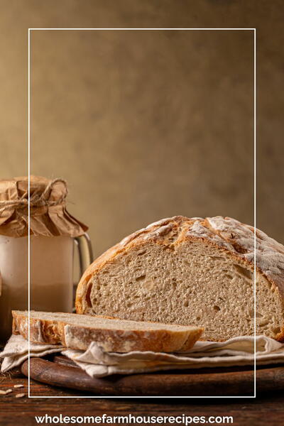 Whole Wheat Sourdough Bread That Is Soft And Moist