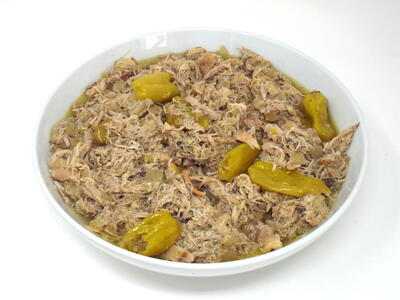 Slow Cooker Mississippi Chicken