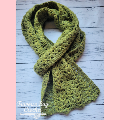 Shell Lace Scarf