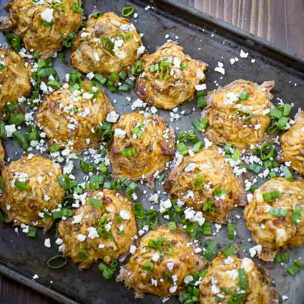 Potato Bites Buffalo Style (5 Ingredients)