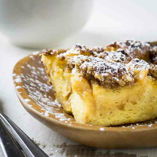 Baked French Toast With Brioche And Butterscotch