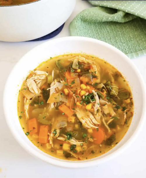 Chicken Poblano Soup