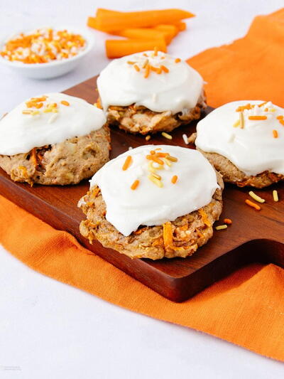 Cake Mix Carrot Cake Cookies