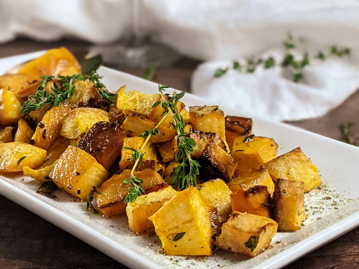 Honey Roasted Rutabaga | RecipeLion.com