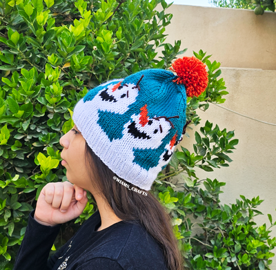 Frosty Friends Hat