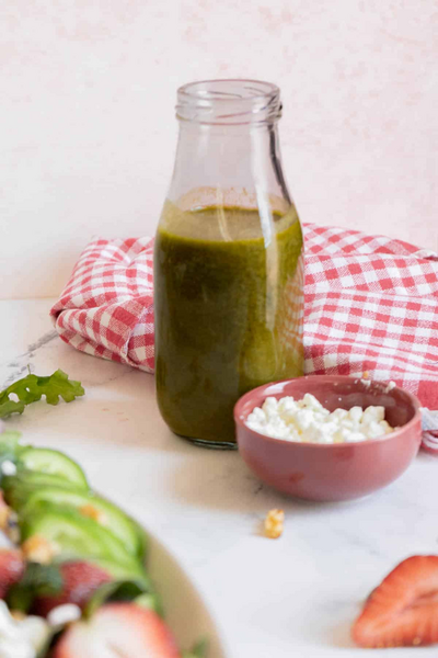 Fresh Basil Balsamic Vinaigrette