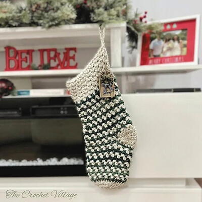 Wintergreen Christmas Stocking