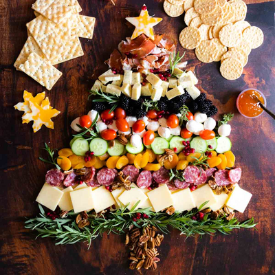 Christmas Tree Charcuterie Board