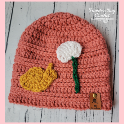 Snail Dandelion Hat