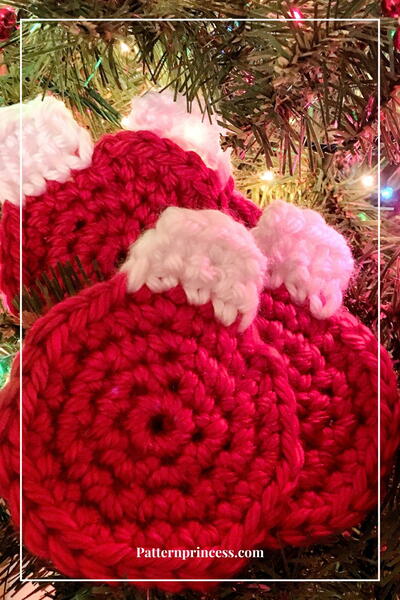 Christmas Ornament Coaster And Placemat 