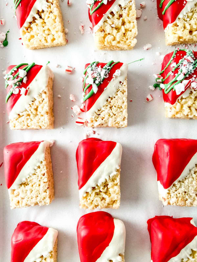 Easy Christmas Rice Krispies Treats