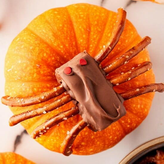 Halloween Chocolate Spiders