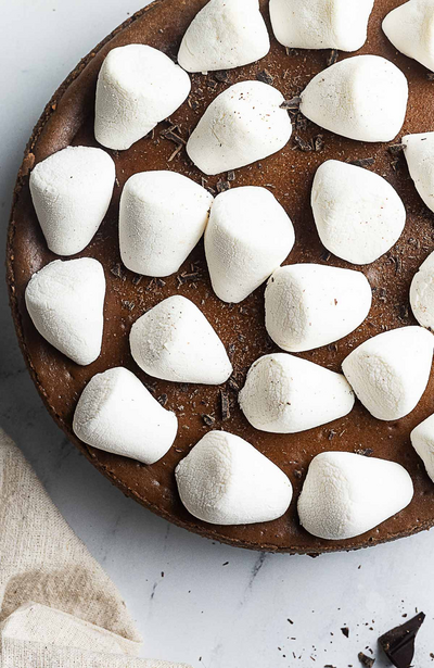 Gluten Free Hot Chocolate Cheesecake