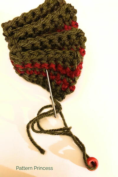 Ribbon Candy Christmas Ornament