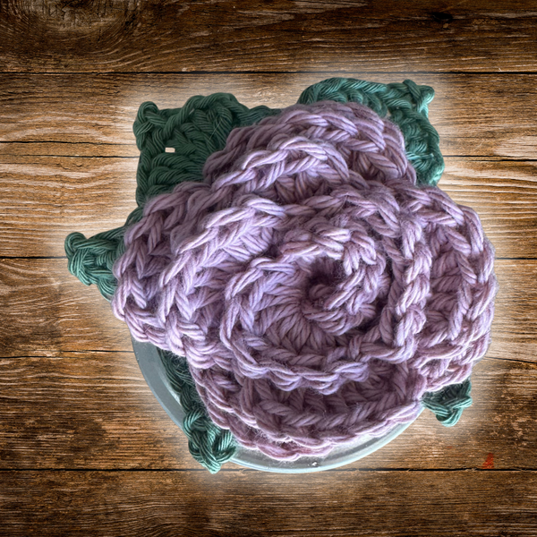 Stop And Smell The Roses Crochet Pattern